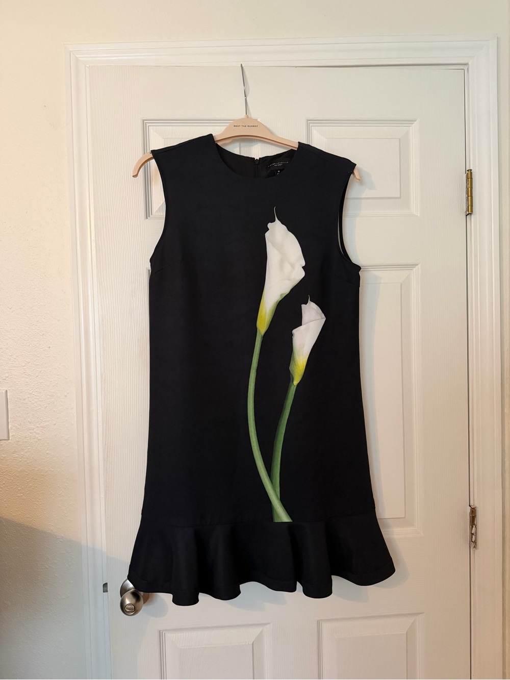 Victoria Beckham for Target Calla Lily Ruffle Hem Dress – Size Medium